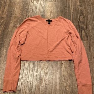 Forever 21 cropped long sleeve